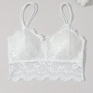 Top floral elegante
