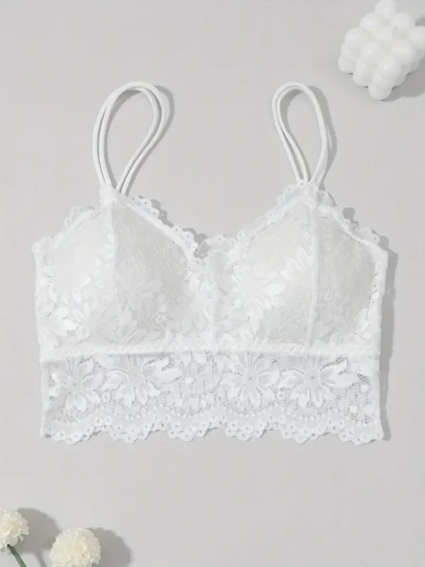 Top floral elegante