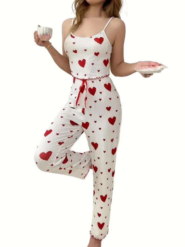 Pijama corazón